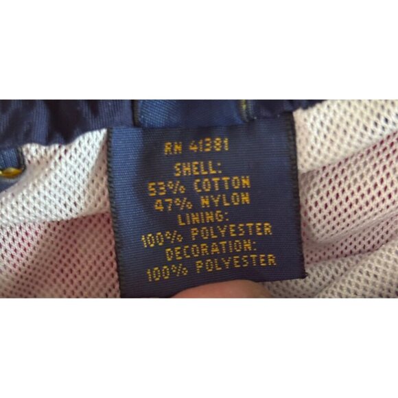 Polo Ralph Lauren Mens Swim Shorts Red Gingham Anchor Print Traveler Size XXL - Picture 7 of 15